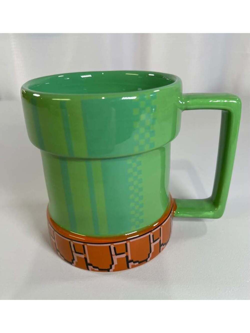 ThinkGeek Super Mario Warp Pipe Ceramic Mug 15 oz